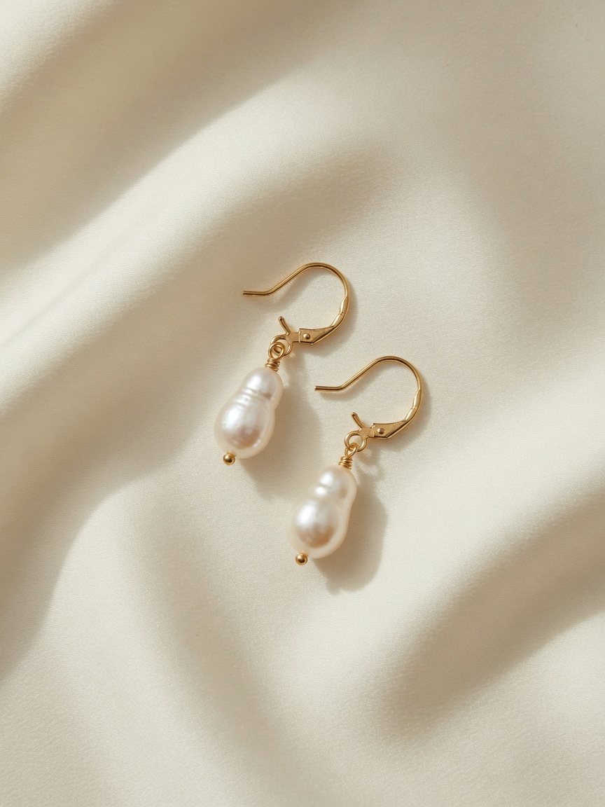 Pearl Drop Earrings